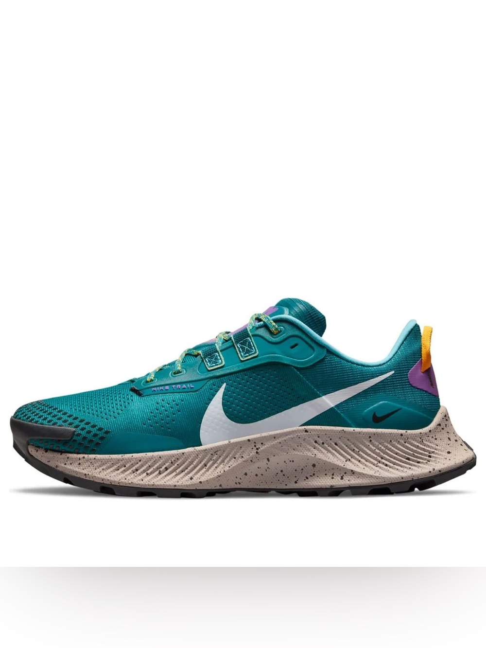 Size 8M / 9.5W Nike Air Zoom Pegasus Trail 3 Mystic Teal Grey DA8697-300 Hiking